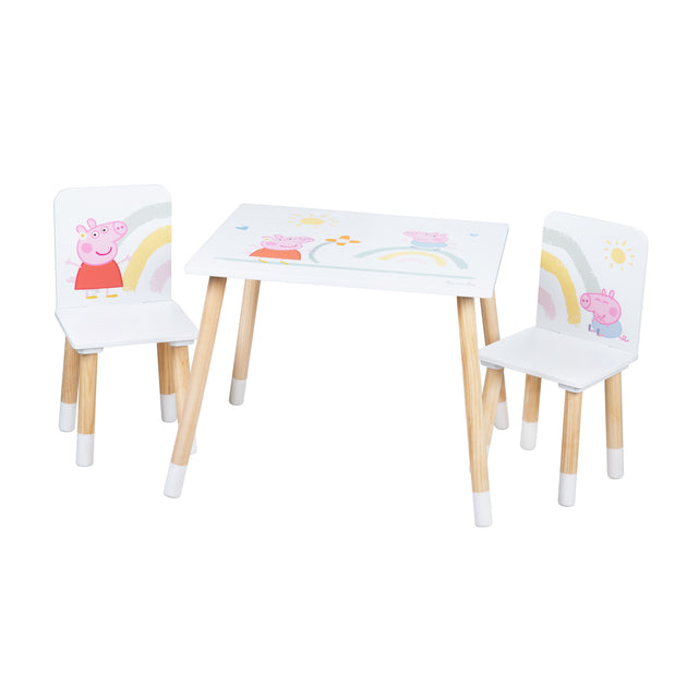 Tisch 1 \'Peppa roba + - Kindersitzgruppe 2 Pig\' Serie – - der - Motiv Stühle
