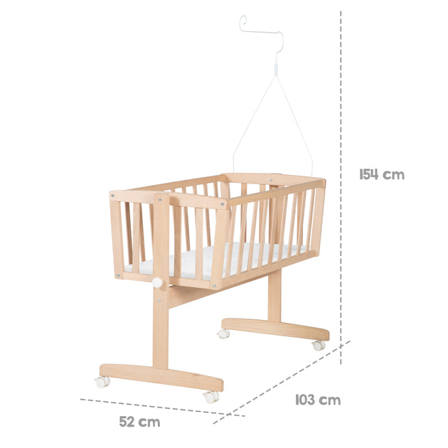 Natures purest rocking store crib