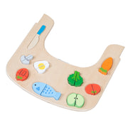 Tray with Play Elements - Suitable for Sit Up Flex Highchair - Natural Wood