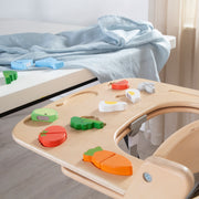 Tray with Play Elements - Suitable for Sit Up Flex Highchair - Natural Wood