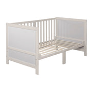 Letto per bambini combinato Easy Sleep 70x140 compresi gli angoli di conversione - grigio chiaro