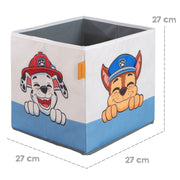 Boîtes de rangement 'Paw Patrol' 2 pièces - Bleu / Blanc