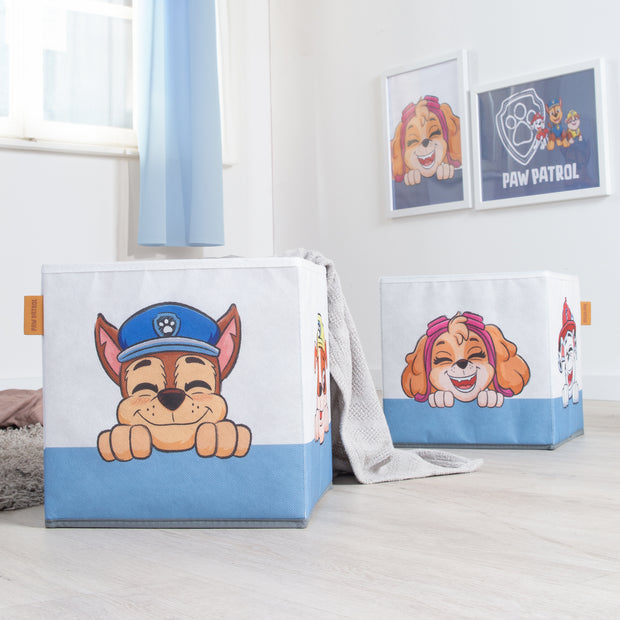 Aufbewahrungsbox 'Paw Patrol' 2-teilig - Blau / Weiß