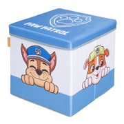 Sedile pieghevole e scatola portaoggetti 'Paw Patrol' - Blu / Bianco