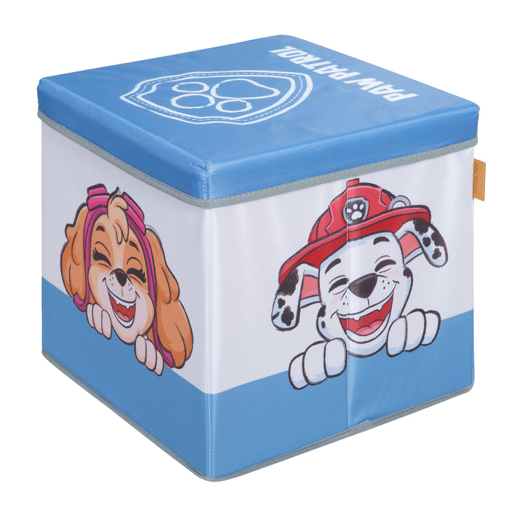 Sedile pieghevole e scatola portaoggetti 'Paw Patrol' - Blu / Bianco