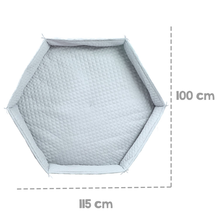 Inserisci passione "Roba Style", per la riproduzione a 6 core, imbottitura sul lato sicuro, azzurro/cielo