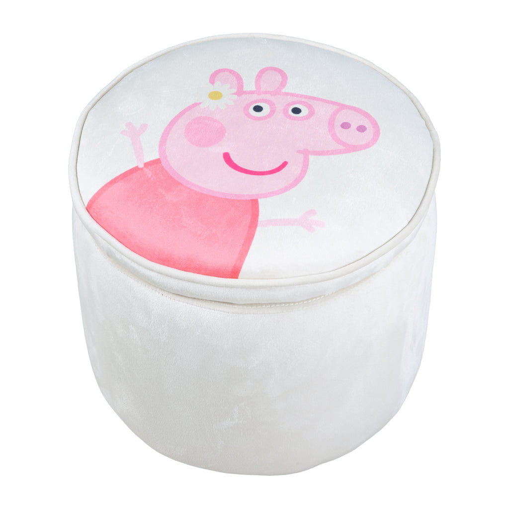 Children\'s Stool \'Peppa Pig\' with Stool Storage Function - Bei Round – - roba