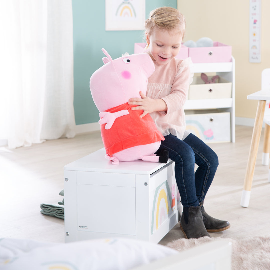 Big peppa pig soft toy online