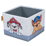 Banc pliable 'Paw Patrol' + boîtes en toile - Transformable en pupitre d'école