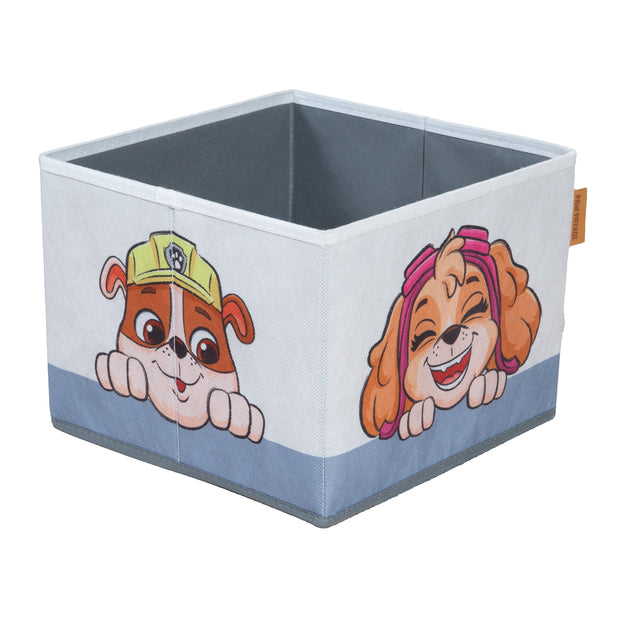 Klappbare Sitzbank 'Paw Patrol' + Canvas Boxen - Umbaubar zum Schulpult