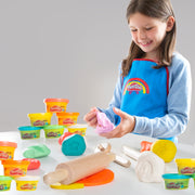 roba x Play-Doh Magasin pour Enfants avec 12 Pots de Pâte à Modeler et Accessoires