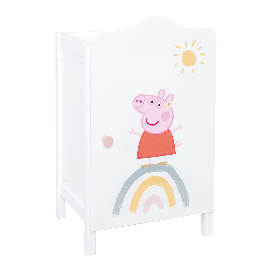 Doll High Chair Peppa Pig for Baby Dolls Chair Made of White Lacqu roba