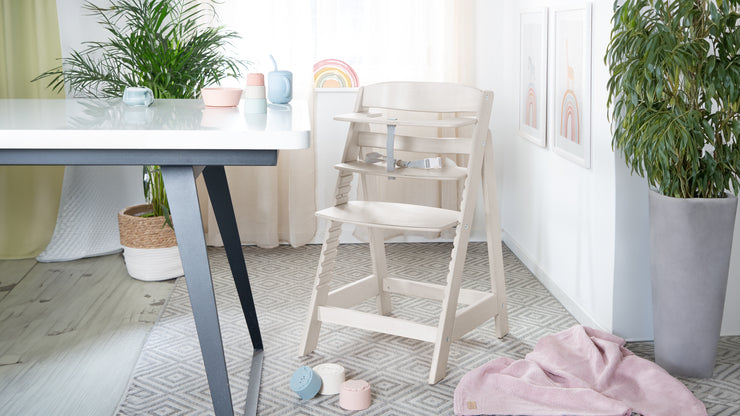 Trona para Bebés 'Sit Up Flex' - Ajustable hasta Silla Juvenil - Stone Washed