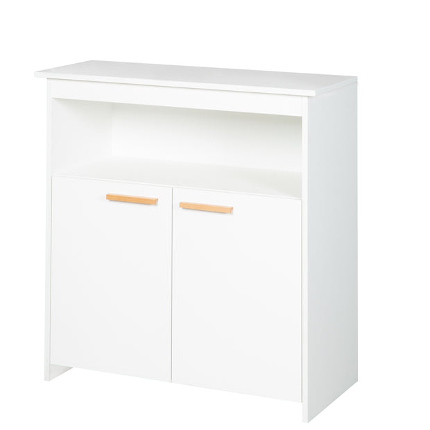 Wickelkommode 'Anton' inkl. Wickelansatz, mit 2 Türen & 1 Fach, Wickelhöhe 90 cm