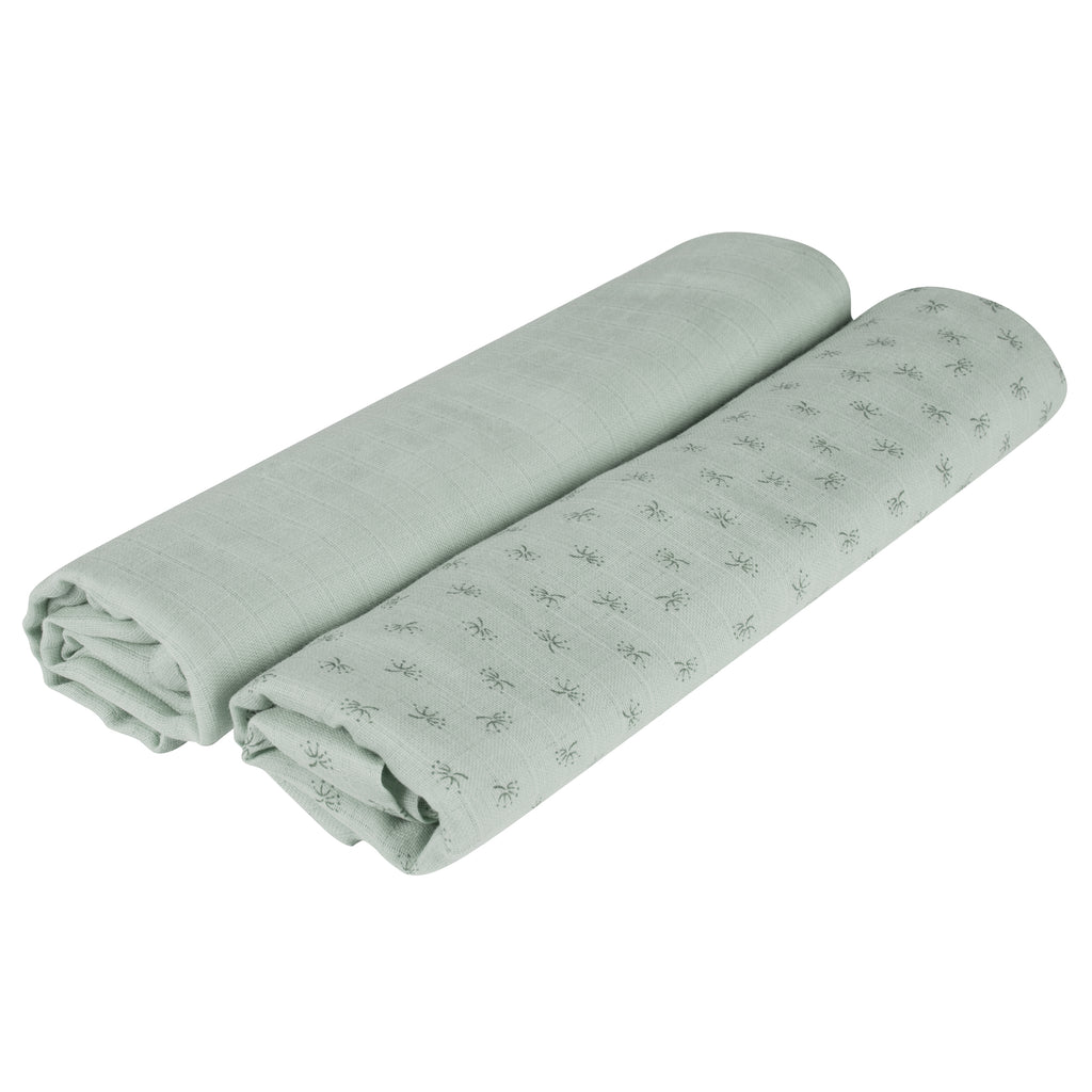 LÄSSIG Swaddle neonato, bianco 