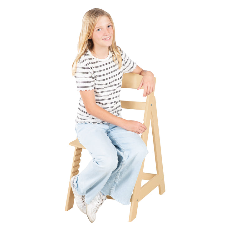 Treppenhochstuhl \'Sit Up Flex\', roba – zum Jugendstuhl, Holz bis mitwachsend