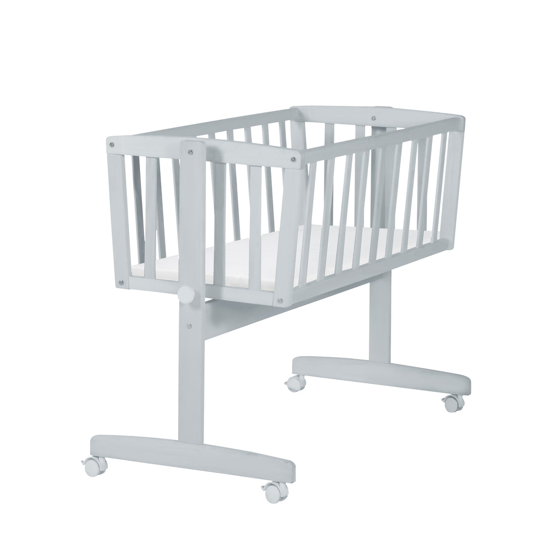 Baby Cradle Including Mattress 40 x 90 cm Rocking Function with Lock roba