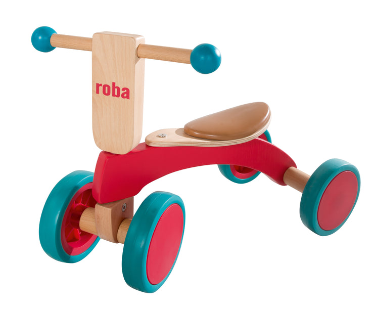 Kinderfahrzeug Laufrad/Sitzroller Holzrutscher, aus Kleinkind Holz, – roba ab