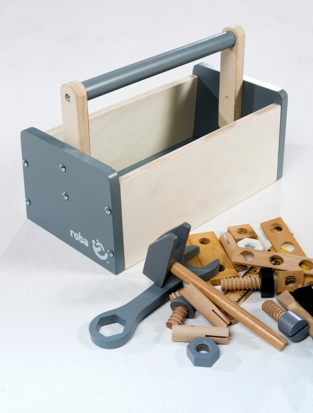 Kids wooden tool box online